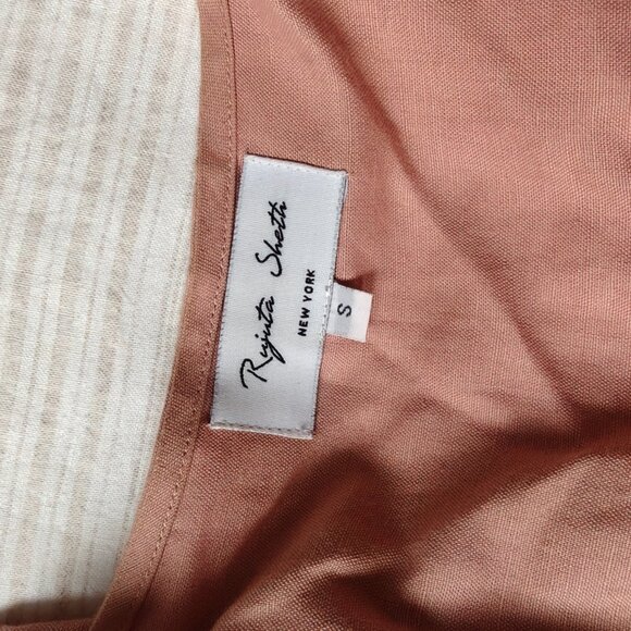 Rujuta Sheth Venus Wrap Jumper in dusty pink, size small - Picture 6 of 6